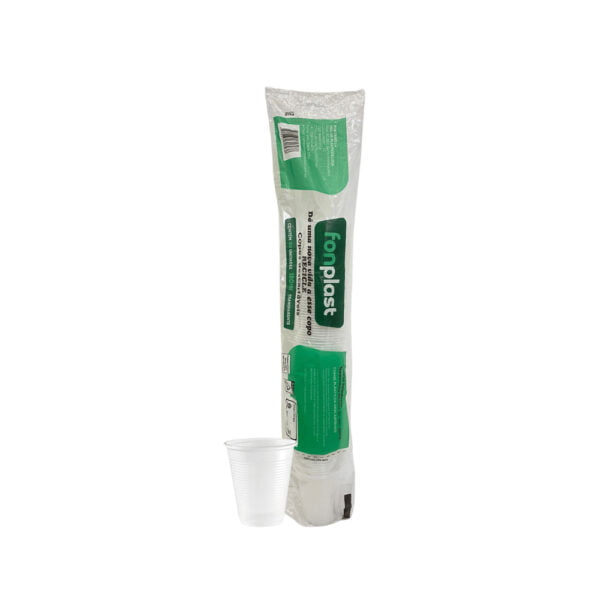 Copo Descartável 180ml - Pacote com 100 unidades | Água, Suco e Café - Imagem 2
