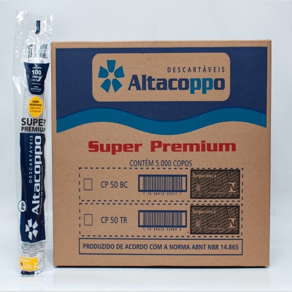 Copo de 50ml branco com 5.000 unidades PP Altacoppo - Imagem 4