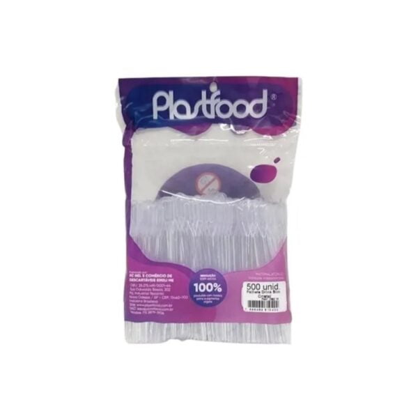 Mexedor de Drink Slim 11cm Plastfood Transparente com 500 unidades - Imagem 3